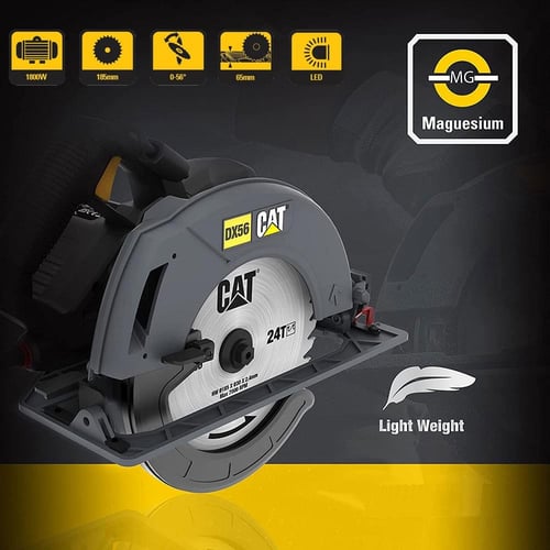 منشار كهرباء دائري 1800 واط 7 بوصة CAT DX56