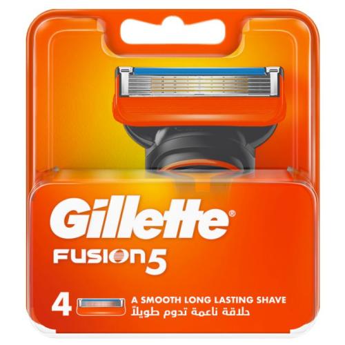 Gillette Fusion 5 Razor Head Refiller 4Pcs