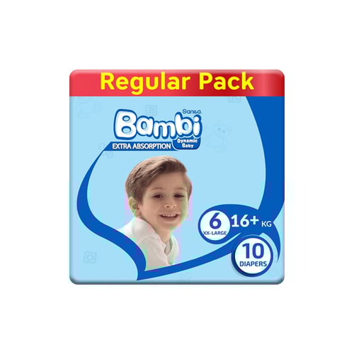 بامبي سانيتا 6 حفاضات 10