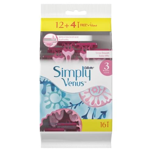 Gillette Simply Venus Disposable Women Razor 12