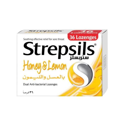 Strepsils Honey & Lemon Lozenge 36