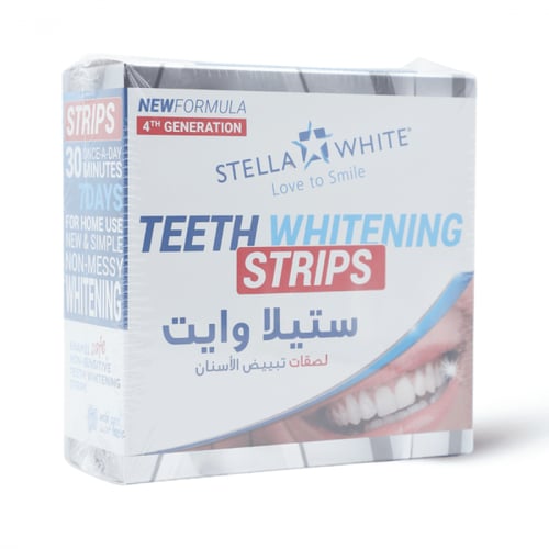 ستيلا وايت شريط تبييض الأسنان 28