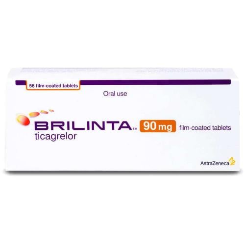 Brilinta 90mg Tablet 56