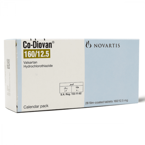 Co-Diovan 160/12.5mg Tablet 28