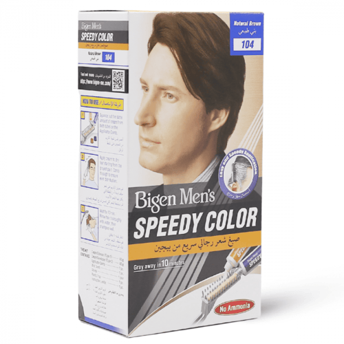 Bigen Men Speedy Hair Color 104 Brown 80g