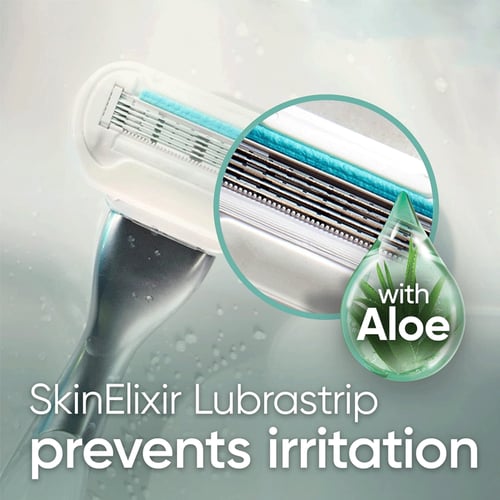 Gillette Deluxe Smooth Sensitive 2+1Pcs