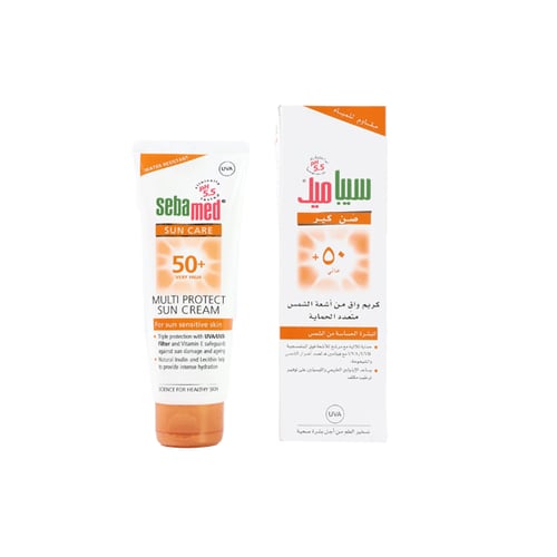 كريم الوقاية من أشعة الشمس SPF50 عالي الحماية بدون...