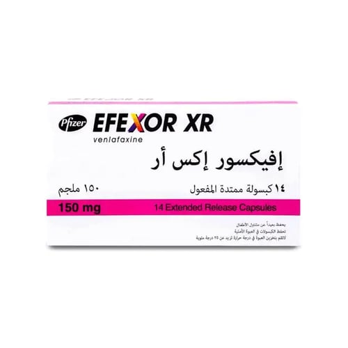 Efexor XR 150mg Capsule 14