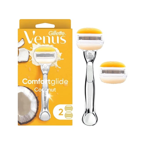 Gillette Venus Comfort Glide Plus Olay Coconut Wom...