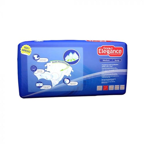 سانيتا إليجانس حفاضات للكبار مقاس متوسط 24