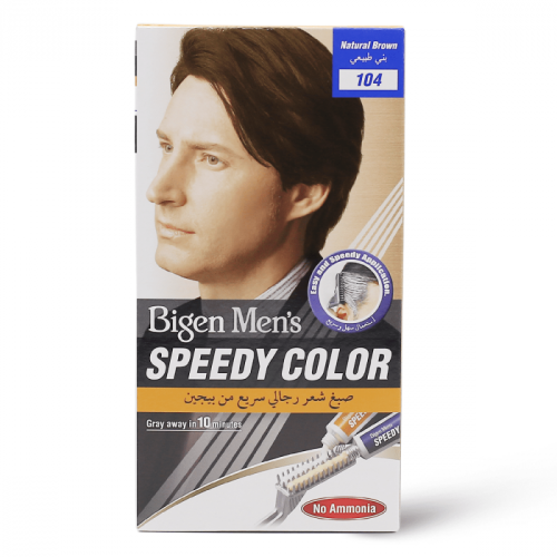 Bigen Men Speedy Hair Color 104 Brown 80g