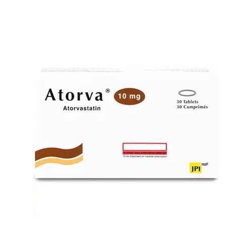 Atorva 10mg Tablet 30