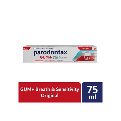 بارودونتاكس اللثة للتنفس والحساسية 75 مل