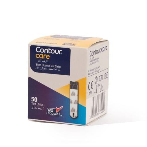 شريط اختبار كونتور كير 50 قطعة