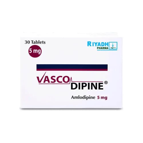 فاسكوديبين 5 مجم 30 قرص