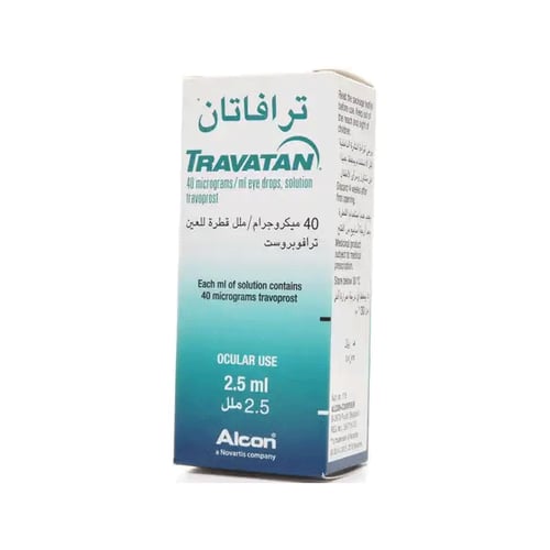 ترافاتان 0.004 ميكروجرام/مل قطرة للعين 2.5 مل