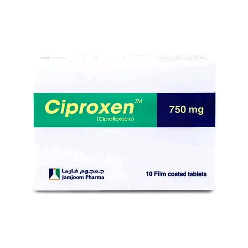 Ciproxen 750mg Tablet 10