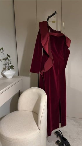 فستان جوخ عودي