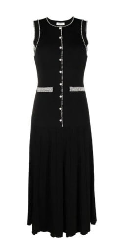 فستان اسود كاجوال