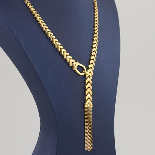 طقم ذهب اسهم مطفية و لماعة - عيار 21