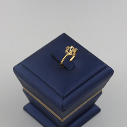 طقم ذهب ناعم ورود - عيار 21