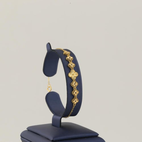 طقم ذهب الورود المميزة - عيار 21