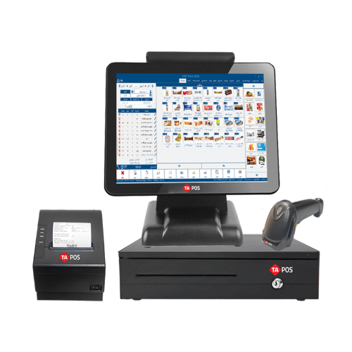 جهاز كاشير لمس للمحلات التجارية core i3