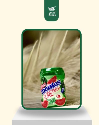 Mentos chewing gum watermelon flavor