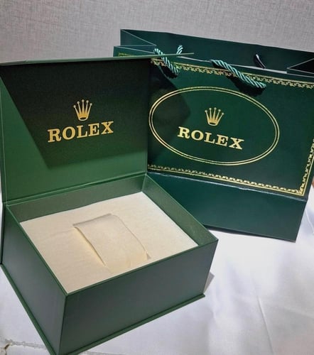 طقم ساعة رولكس مع قلم كارتير