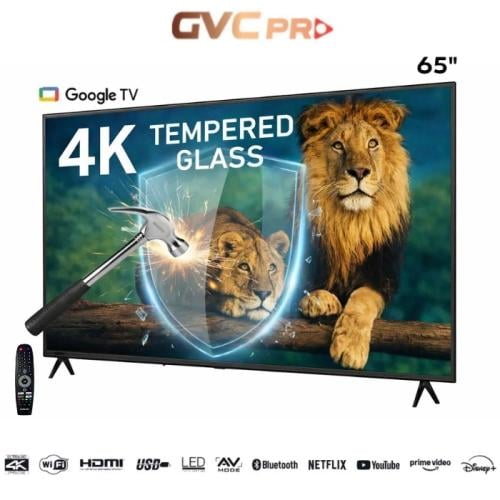 جي في سي برو شاشة سمارت 65 بوصة 4K بنظام Google TV...