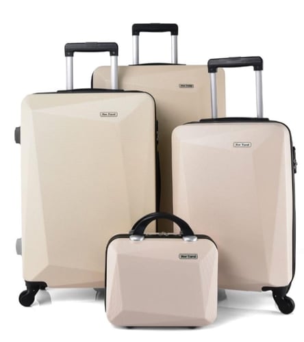 نيو ترافيل حقيبة سفر ترولي فيبر BR989