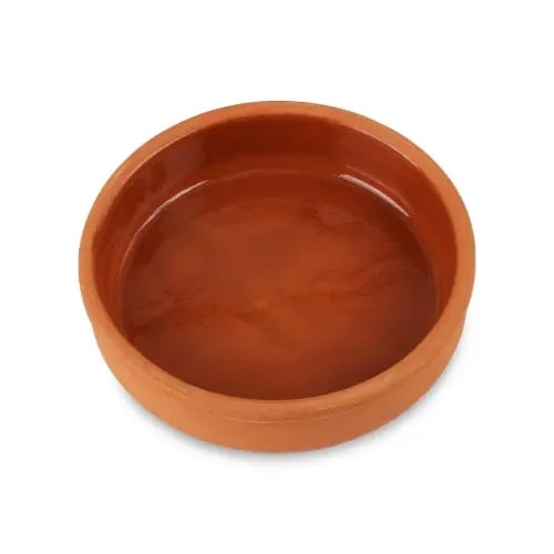 صحن فخار صغير للمق