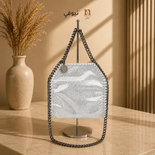 شنطة ستيلا مكارتني Falabella Mini نسائية | سلفر