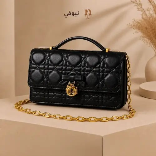 شنطة ديور أسود نسائية | تصميم أنيق وفاخر