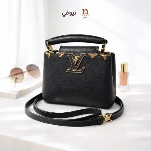 شنطة لويس فيتون أسود نسائية | حقيبة أنيقة للاستخدا...