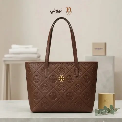 شنطة توري بورش بني نسائية