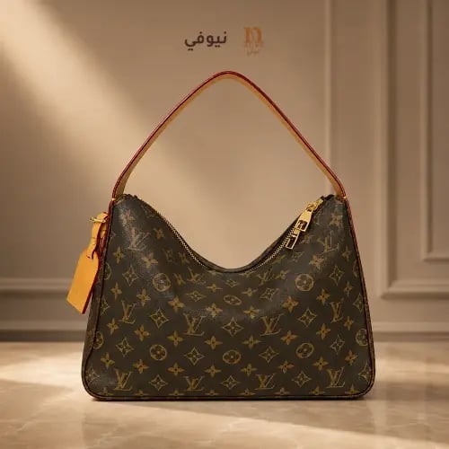 شنطة كتف لويس فيتون نسائية – بني مونغرام