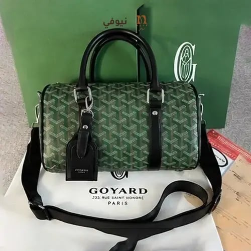 شنطة جويارد Goyard أخضر نسائية | حقيبة دفل أنيقة