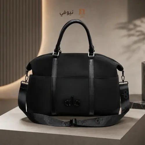 شنطة Alo Duffle Bag سوداء | سفر ونادي