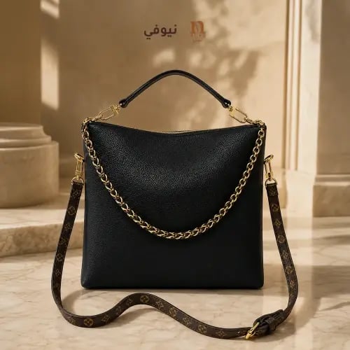 شنطة لويس فيتون نسائية سوداء | كتف وكروس بودي