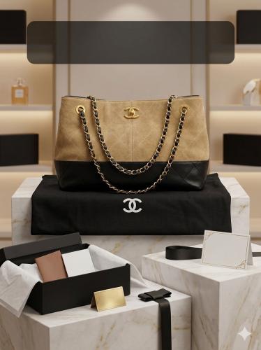 شنطة نسائية مخمل فاخرة من Chanel