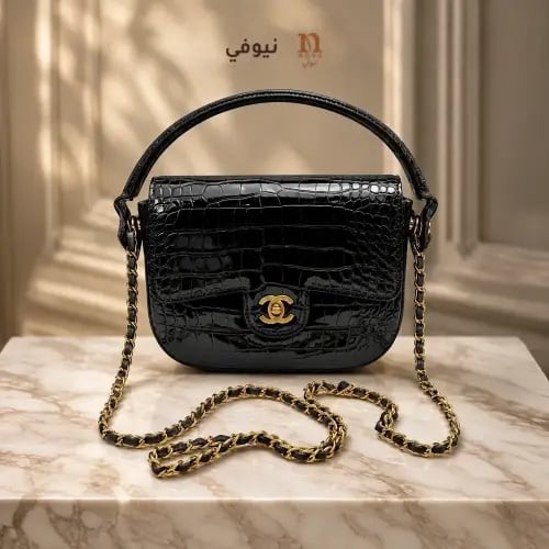 شنطة شانيل CHANEL نسائية سوداء | حجم صغير وأناقة ف...