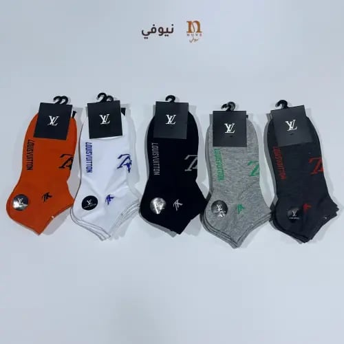 شرابات لويس فيتون قطن ربع | جوارب رياضية قصيرة