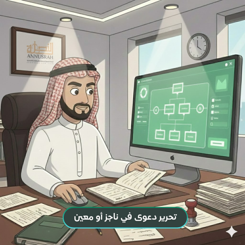 خدمة تحرير الدعاوى على منصتي ناجز أو معين | بوابتك...