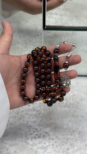 بكلايت احمر شفاف بطراف سوداء