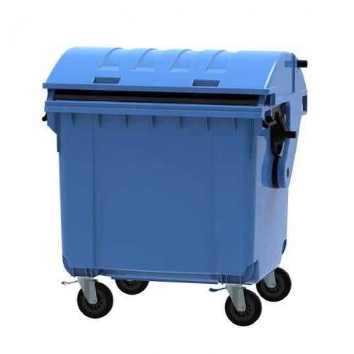 حاوية نفايات بلاستيكية كبيرة بعجلات – مع غطاء علوي...