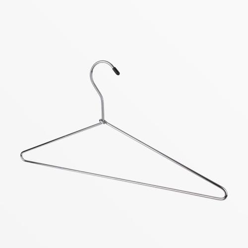 6 حبة علاقة ملابس كروم