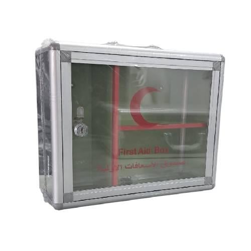 صندوق اسعافات اوليه المنيوم حجم وسط