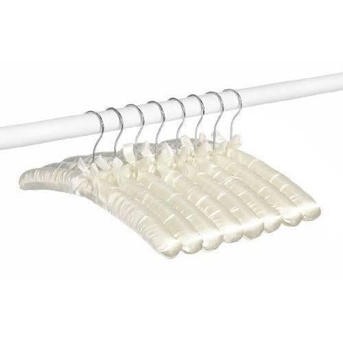 علاقات ملابس مبطنة ساتان أبيض – 6 قطع أنيقة لحماية...