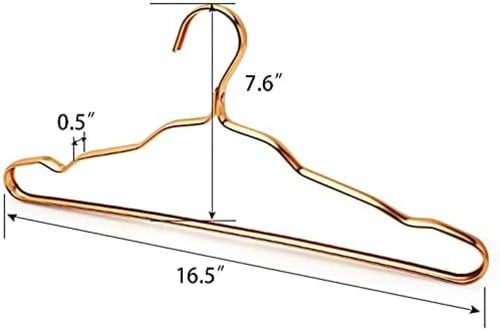 علاقات معدنية فاخرة باللون الذهبي المنيوم–1قطعة